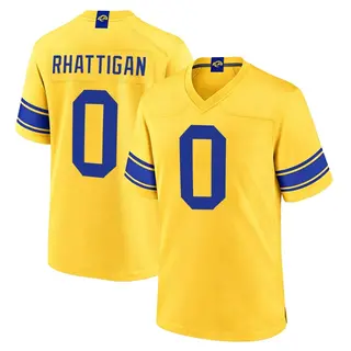 Los Angeles Rams Men's Jon Rhattigan Game Alternate Classic Sol Jersey - Gold